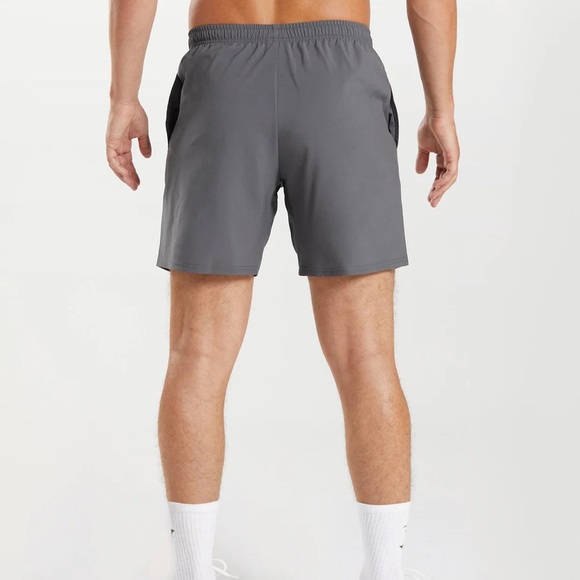 Gymshark Arrival Shorts Slim Fit gray Men 3XL Gym Workout - Picture 6 of 6